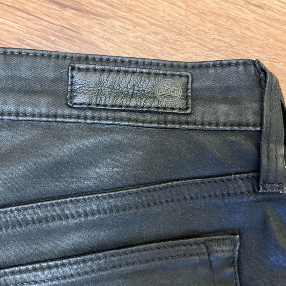 Adriano Goldschmidt coated jegging, 26” waist - Picture 2 of 4